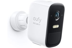 eufy Security, eufyCam 2C Pro Wireless Home Security Add-on Camera, 2K Resolution, 180-Day Battery Life, HomeKit Compatibility, IP67 Weatherproof, Night Vision, and No Monthly Fee.