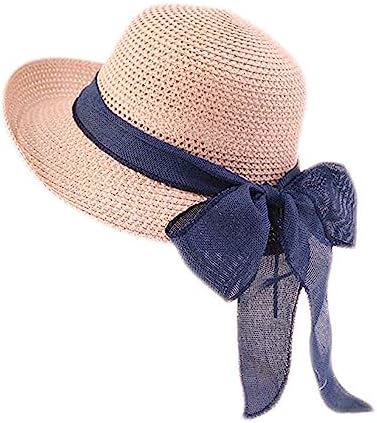 Trendy Apparel Shop Summer Polka Dot Ribbon Band Wide Brim  display picture 1