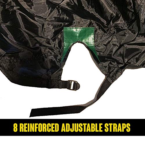 Lightweight Trampoline Cover, Black Trampoline Weather Cover Protection