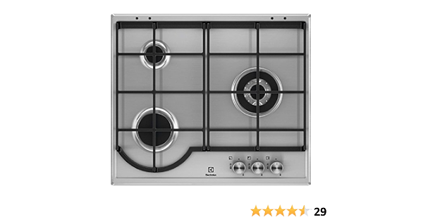 ELECTROLUX EGH6333BOX ENCIMERA A GAS EGH-6333BOX : 157.66: Amazon.es:  Grandes electrodomésticos