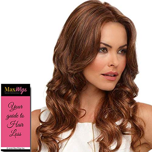 Amazon Com Brianna Wig Color Mocha Frost Envy Wigs 15 Wavy
