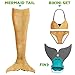 Tendol 3 PC Mermaid tail for swimming and Christmas costume includes the NEW Tendol mermaid MONO FIN