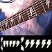 Fretboard Markers Inlay Sticker Decals for Guitar & Bass - AC/DC Lightning Bolt