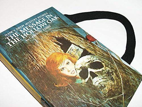 Book Purse Nancy Drew Message in the Hollow Oak Handbag