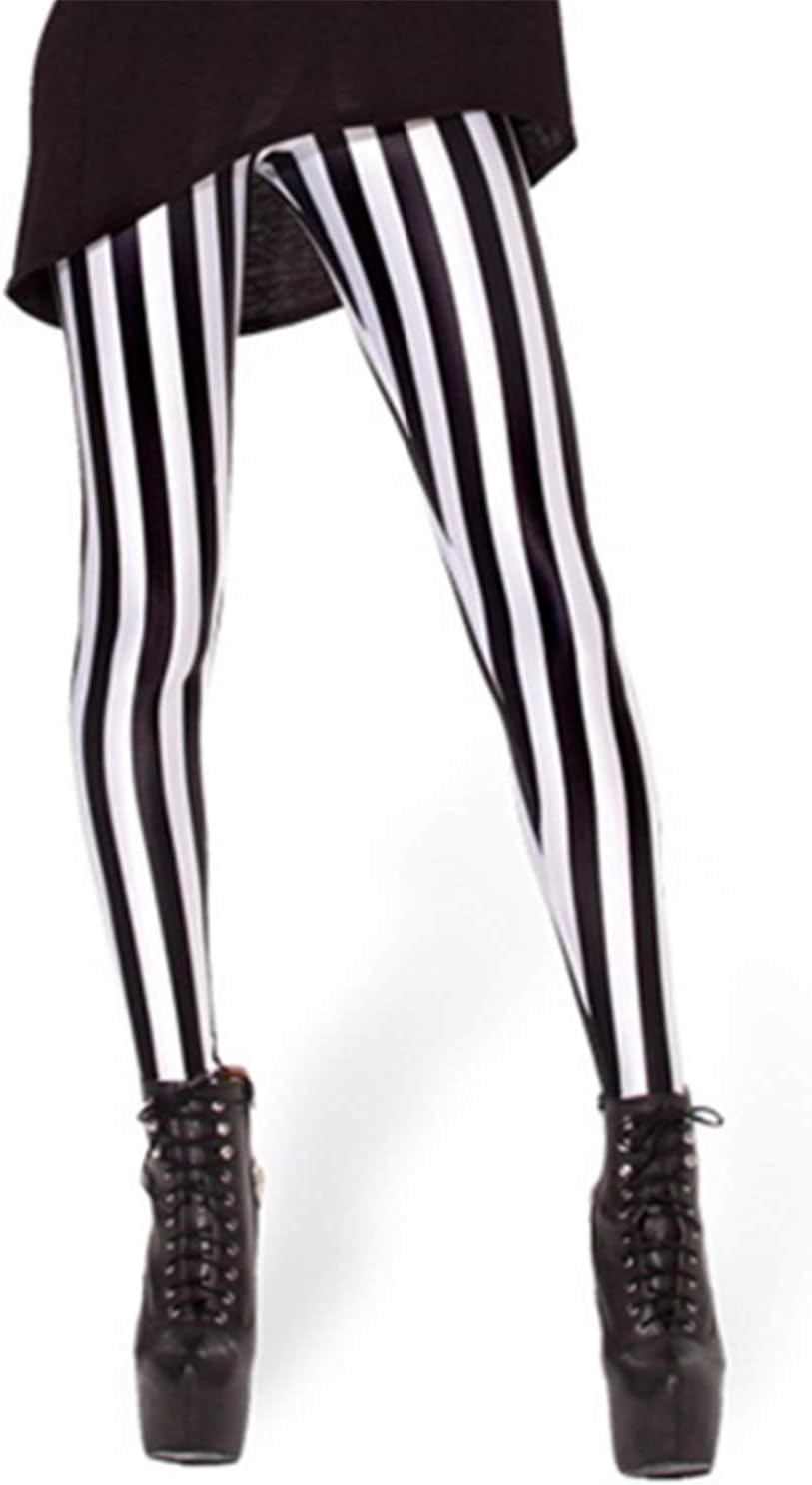 Women's Digital Print Cosmic Galaxy Stretch Leggings Tights