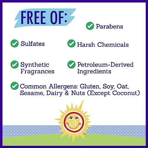 California Baby Super Sensitive Baby Shampoo + Baby Wash | 100% Plant-Based | Unscented Body Wash For Sensitive Skin | Hypoallergenic | 562 mL / 19 oz