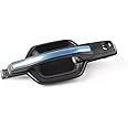 Outside Exterior Front Rear Door Handle Black with Chrome for Mitsubishi Pajero Montero MK3 2000-2006 (Front Left)
