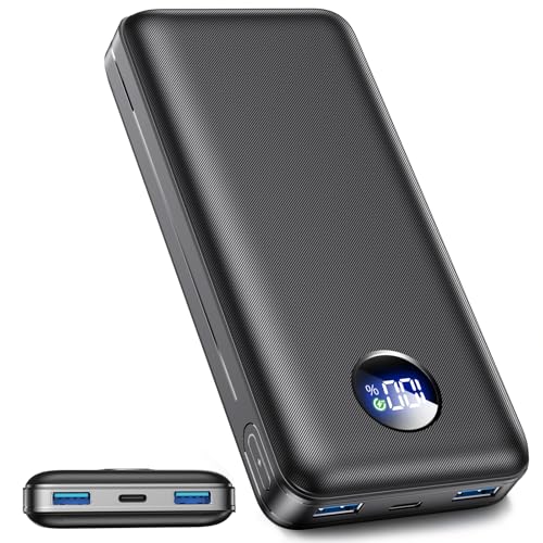 Power Bank Batterie externe portable 26800 mAh PD3.0 et QC4.0 Charge rapide Batterie externe portable Compatible avec iPhone 17 16 15 14