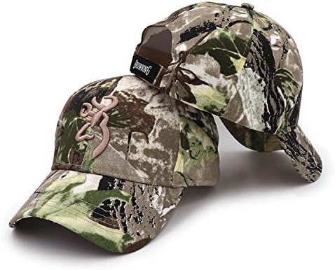 SINXE Browning Camo Baseball Cap Fishing Caps Men Outdoor Hunting Camouflage Hat Airsoft Tactical Hiking Hats