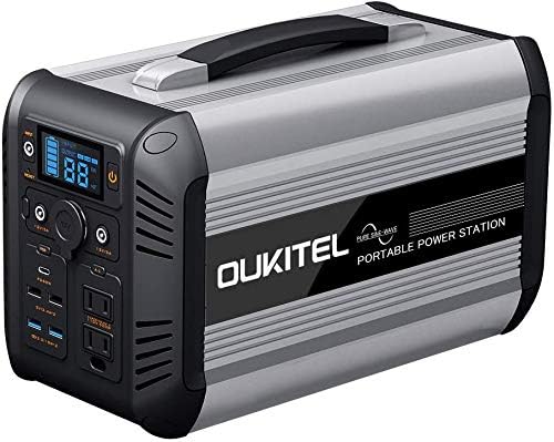 Amazon Co Jp Oukitelポータブル電源大容量1900mah 614 4wh バッテリー 大容量 発電機防災グッズ 採用ac 500w Dc Usb出力三つの充電方法 車中泊 キャンプから防災まで幅広く活躍 キャンプ アウトドア 家庭 バックアップ電源停電時に 非常用電源 Pse認証済 2年保証