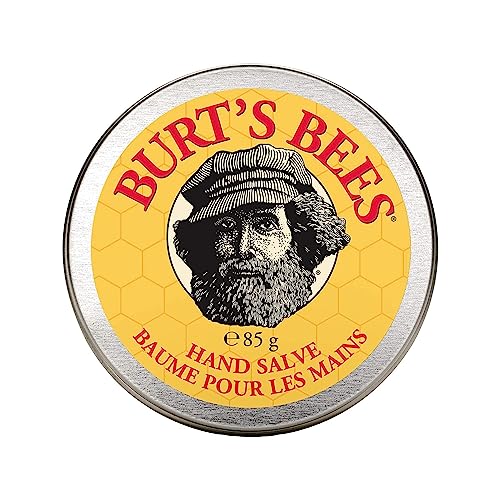 Burts Bees Hand Salve, Hand Moisturiser For Very Dry Hands, Beeswax, 100% Natural Origin, 85g