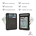 Front Pocket Slim Wallets for Men with RFID - Genuine Leather Handmade Minimalist Credit Card Holder Gift Box By Estalon (Brown Crazy Horse 2) (Black/Brown Combo)