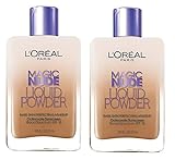 L'Oreal Paris Magic Nude Liquid Powder SPF 18 #332 Soft Sable (Pack of 2)