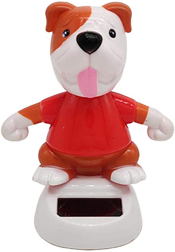 Greatdaily Wobble Head Dog Nodding Head Car Dashboard Decor Toy