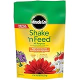 Miracle-Gro Shake 'n Feed Continuous Release All Purpose Plant Food, 8-Pound (Slow Release Plant Fertilizer)