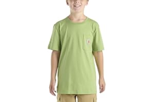 Carhartt Kid's CA6655 Short-Sleeve Pocket T-Shirt - Unisex