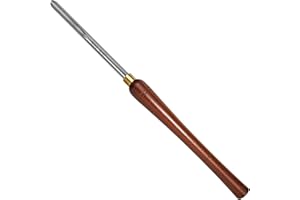 SIIIXS 5/8" HSS Bowl Gouge with Side Grind(1/2" Flute), Wood Lathe Bowl Turning Tools Spindle Gouge Chisel. ﻿