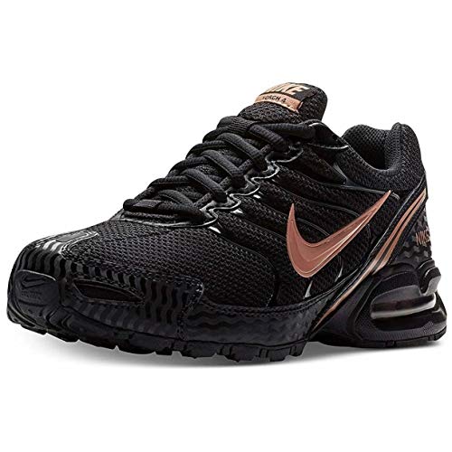 NIKE Women's Air Max Torch 4 Running Shoe, Black/Metallic Rose Gold, Size 6 M US