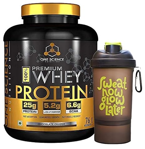 One Science Whey Protein 5lbs Chocolate Charge With Free Shaker Amazon In Health Personal Care