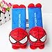 Mykubi Car Seat Strap Belt Covers for Kids, 2 Pack Spiderman Cute Cartoon Automotive Vehicle Car Safety Seatbelt Cover Soft Plush Padded Seat Belt