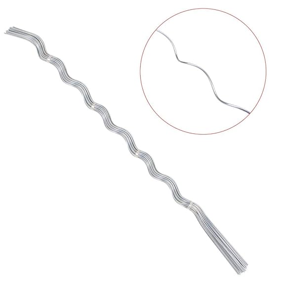 mewmewcat 20x Tomatenspiralstab Tomatenstab Tomaten Pflanzstab 170 cm Verzinkter Stahl