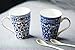 Ceramic Mug Blue And White Porcelain Coffee Mug Tea Cup
