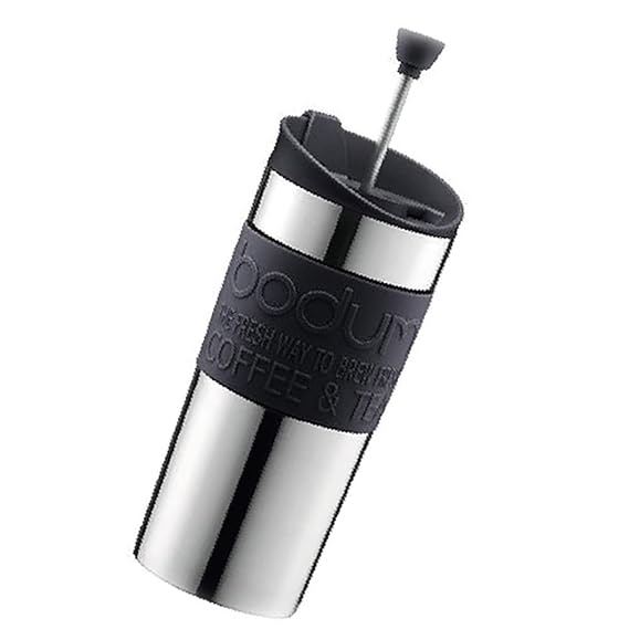 Premium Qualität Bodum Travel Press/Mug Set Kaffeemaschine schwarz 1106701 schwarz