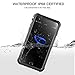 iPhone 7/8 Waterproof Case, Drop Resistant Full Sealed Cover Shockproof Snowproof Dirtproof Sandproof Case for Diving, Swimming, Running, Boating, Snorkeling