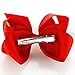 4.5 Inch Hair Bows For Girls Grosgrain Ribbon Boutique Bow Clips Teens Toddlers Kids Set Of 30 (15 Colors x 2)