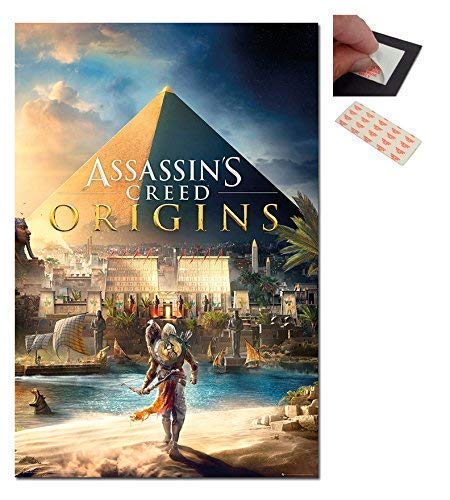 Assassins Creed Origins Cover Poster - 91.5 x 61cms (36 x 24 Inches)