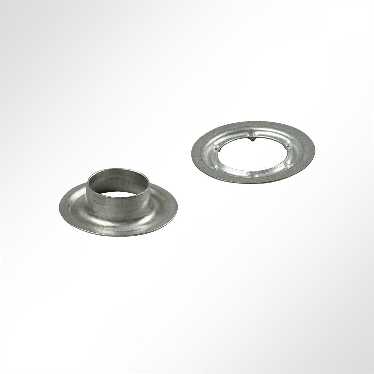 Planenbefestigung Für Rundösen 100 X Ösen 12 Mm, Messing Vernickelt, Ösen Für LKW-Plane, Rundösen Planenhaken Mit Öse