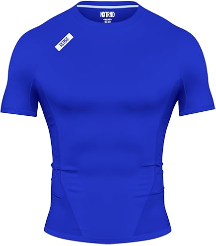 Amazon.com: Nxtrnd Men's Turtleneck Compression T-Shirt, Short
