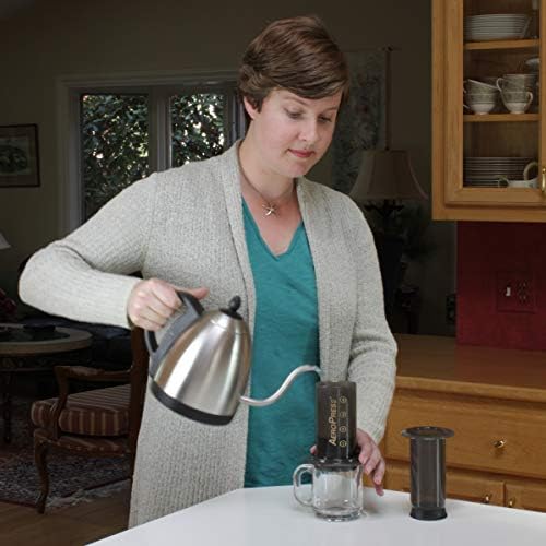 AeroPress Coffee and Espresso Maker - Quickly Makes Delicious Coffee Without Bitterness - 1 to 3 Cups Per Pressing 5 AeroPress Coffee and Espresso Maker - Quickly Makes Delicious Coffee Without Bitterness - 1 to 3 Cups Per Pressing