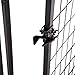 Welded Wire Dog Kennel Heavy Duty Playpen Included a Roof & Water-Resistant Cover 4'x4'x4.3'