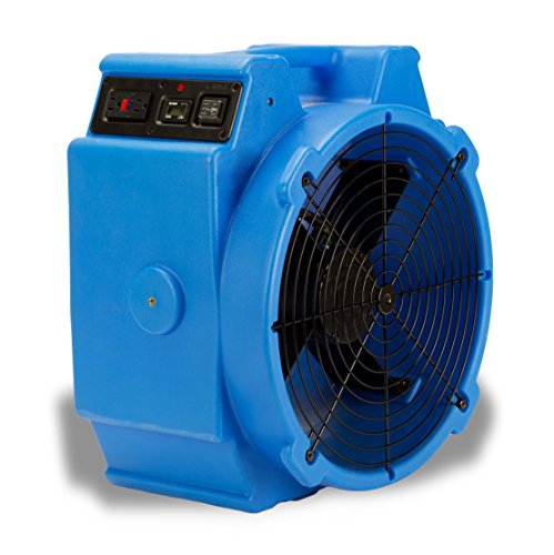 image for B-Air PB-25 1/4 HP Polar Axial Fan High Velocity Air Mover for Water D