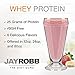 Jay Robb - Grass-Fed Whey Protein Isolate Powder, Outrageously Delicious, Chocolate, 11 Servings (12 oz)