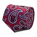 Cufflinks Inc. Star Wars Darth Vader Red Paisley Italian Silk Tie