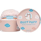 Megababe Body Powder Applicator - Dust Puff | Oversize (6” x 3”) Powder Puff | Powder Sold Separately