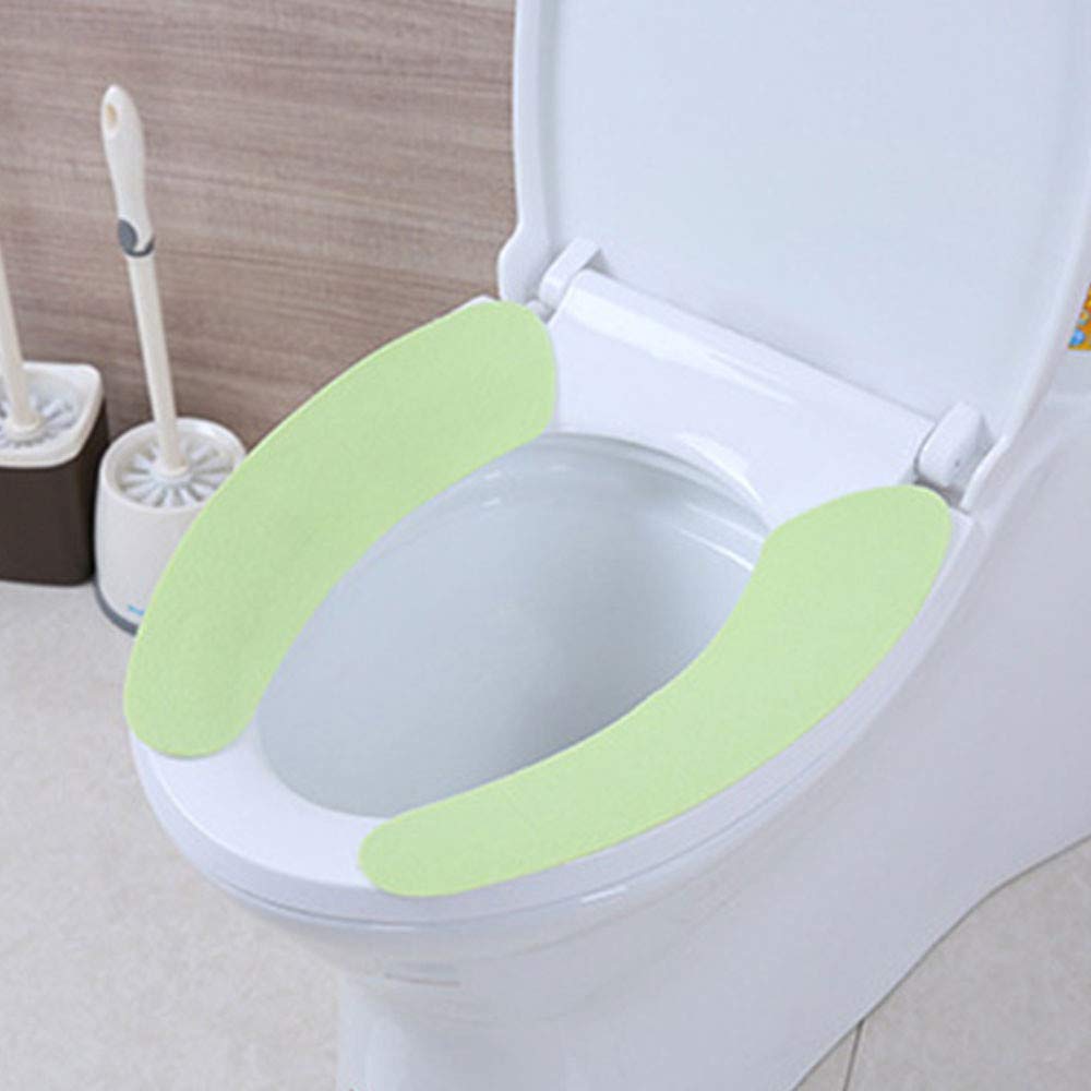 Home & Garden 1Pair Toilet Seat Cover Soft Pad Portable Bathroom