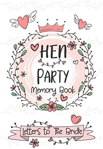 Hen Party Memory Book - Letters to  Bride :  Bachelorette  Party Photo Album,  Bachelorette  Memory Book, Hen Party Photo Album,  Bride  Scrapbook, Guestbook ... or  Bachelorette  Celebrations, Party, Events