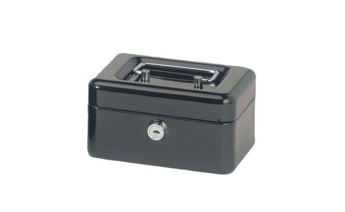 ALCO-Albert 840-11 Cash Box 152 x 119 x 76 mm Black