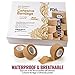 MEDca Self Adherent Cohesive Wrap Bandages 1 Inch X 5 Yards 24 Count with Strong Elastic First Aid Tape for Sprain Swelling and Soreness on Wrist and Ankle (Skin Color)
