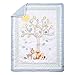 Trend Lab Forest Tales 6 Piece Crib Bedding Set, White/Blue/Green/Yellow
