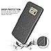 TILL for Galaxy S6 Case, TILL [Thin Design] Holster Locking Belt Swivel Clip Non-Slip Texture Hard Shell [Built-in Kickstand] Combo Case Defender Cover for Samsung Galaxy S6 G9200 GS6 [Black]