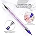 Teenitor 3456 Pcs Nail Crystal Rhinestones With Wax Pen Picker, 6 Sizes Round Glass Flat Back Diamonds Beads Gems For Nail Art Craft DIY Dress (SS3 4 5 6 8 10) 576 Pieces Per Size