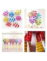 HRAINDROP - Globos de caramelo, redondos, 21 unidades, 18.0 in, para cumpleaños, boda, fiesta