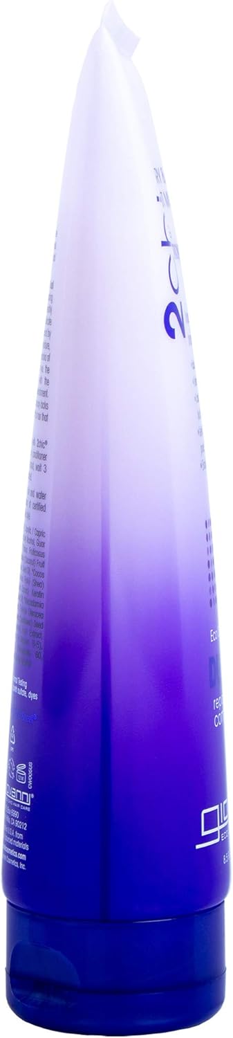 Giovanni - 2Chic Repairing Conditioner 250ml - Moisturizes and Conditions - Blackberry + Coconut Milk, Purple, 250 ml (Pack of 1) - Image 5