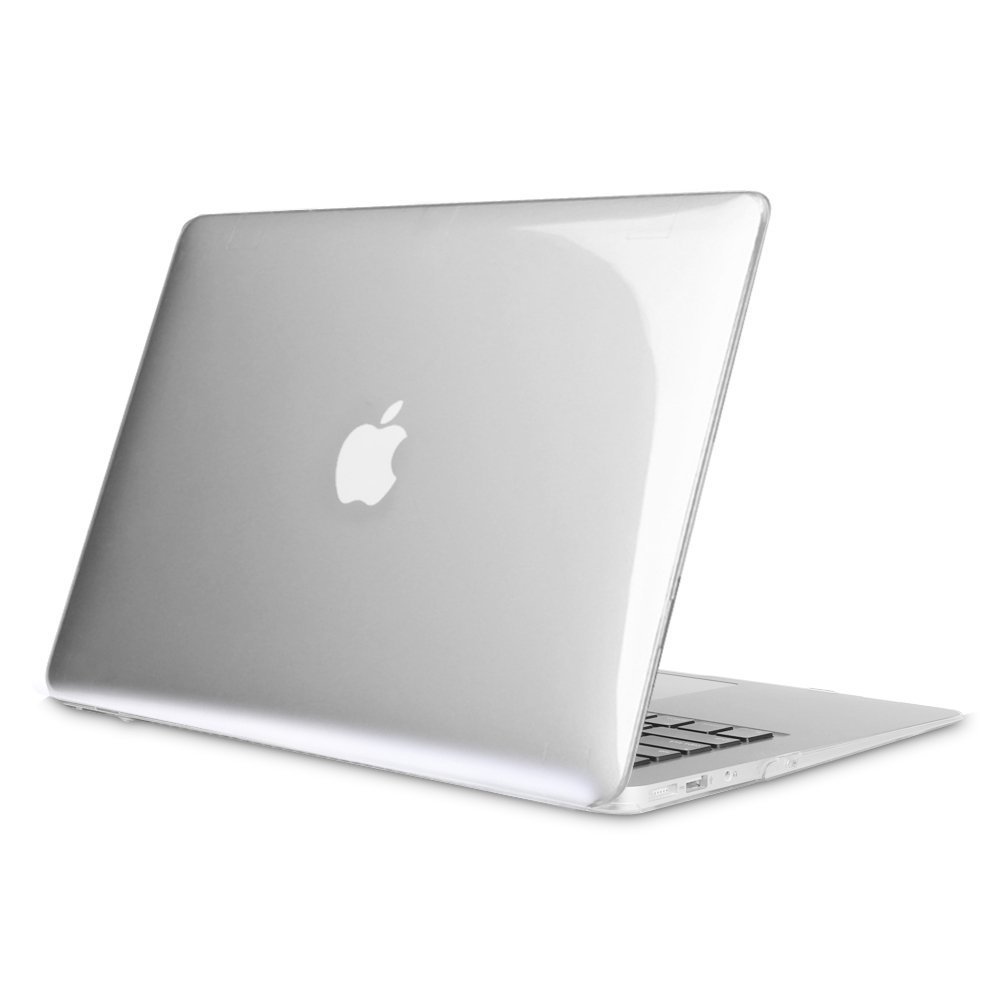 FINTIE Case Compatible with MacBook Air 13 Inch 2012-2017 Release (Model：A1466/A1369), Slim Snap On Hard Shell Protective Cover, Crystal Clear