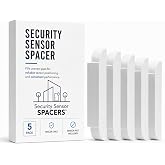 Ring Alarm Magnet Riser | 5 Pack Set with 3M Adhesive - Easy Mount to Any Doorway, Window, and Entryway | Ring Sensor/Magnet Not Included (1/4 inch)