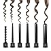 NexGadget Hair Curler Wand Set (6 barrels)